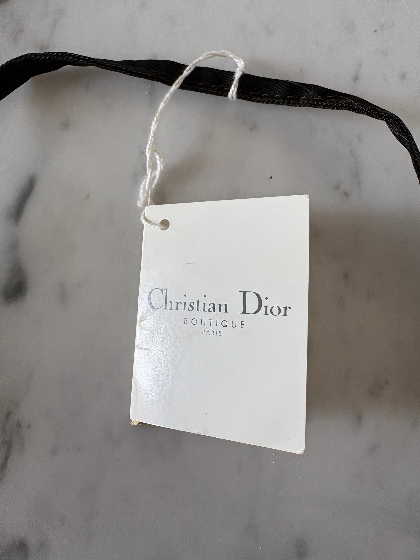Dior ponyhair pouch