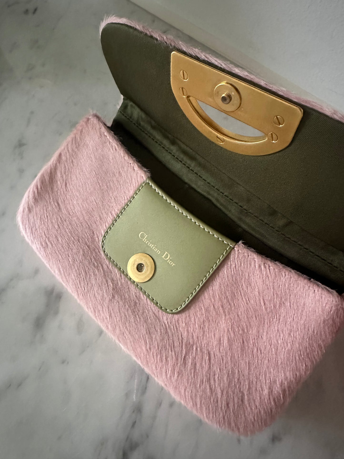 Christian Dior mini clutch/belt bag