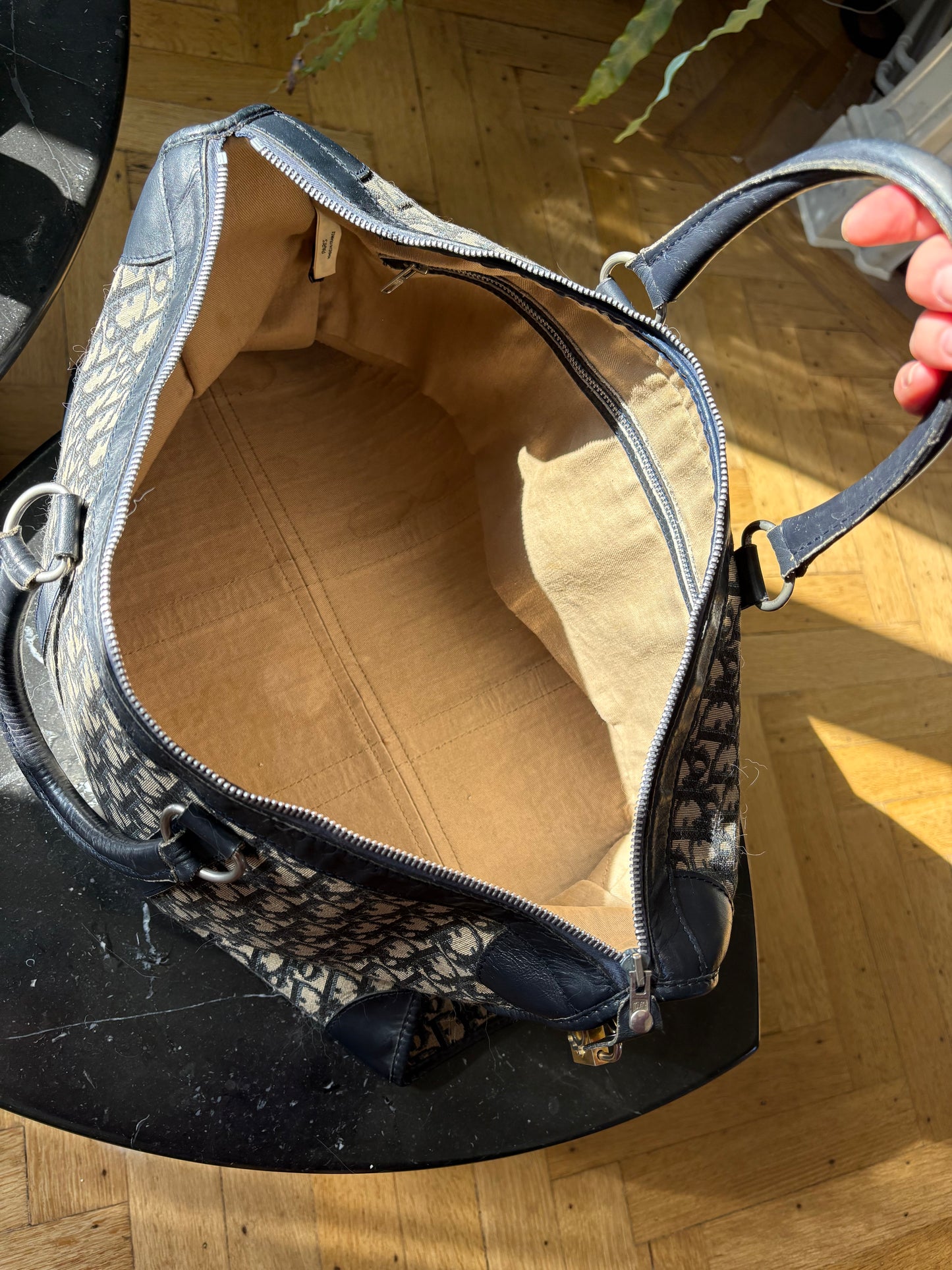 Dior vintage travel bag
