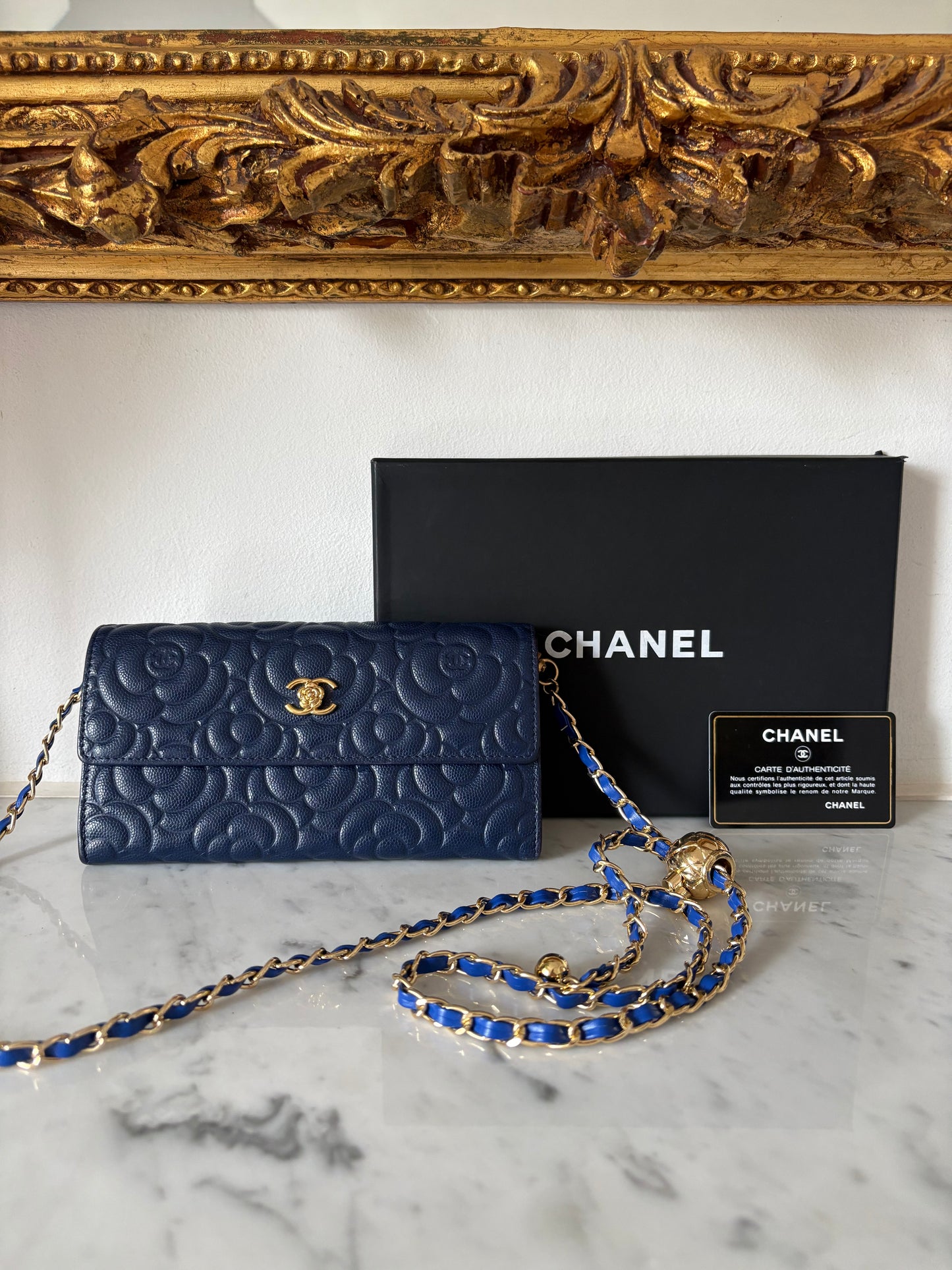 Chanel Camelia wallet