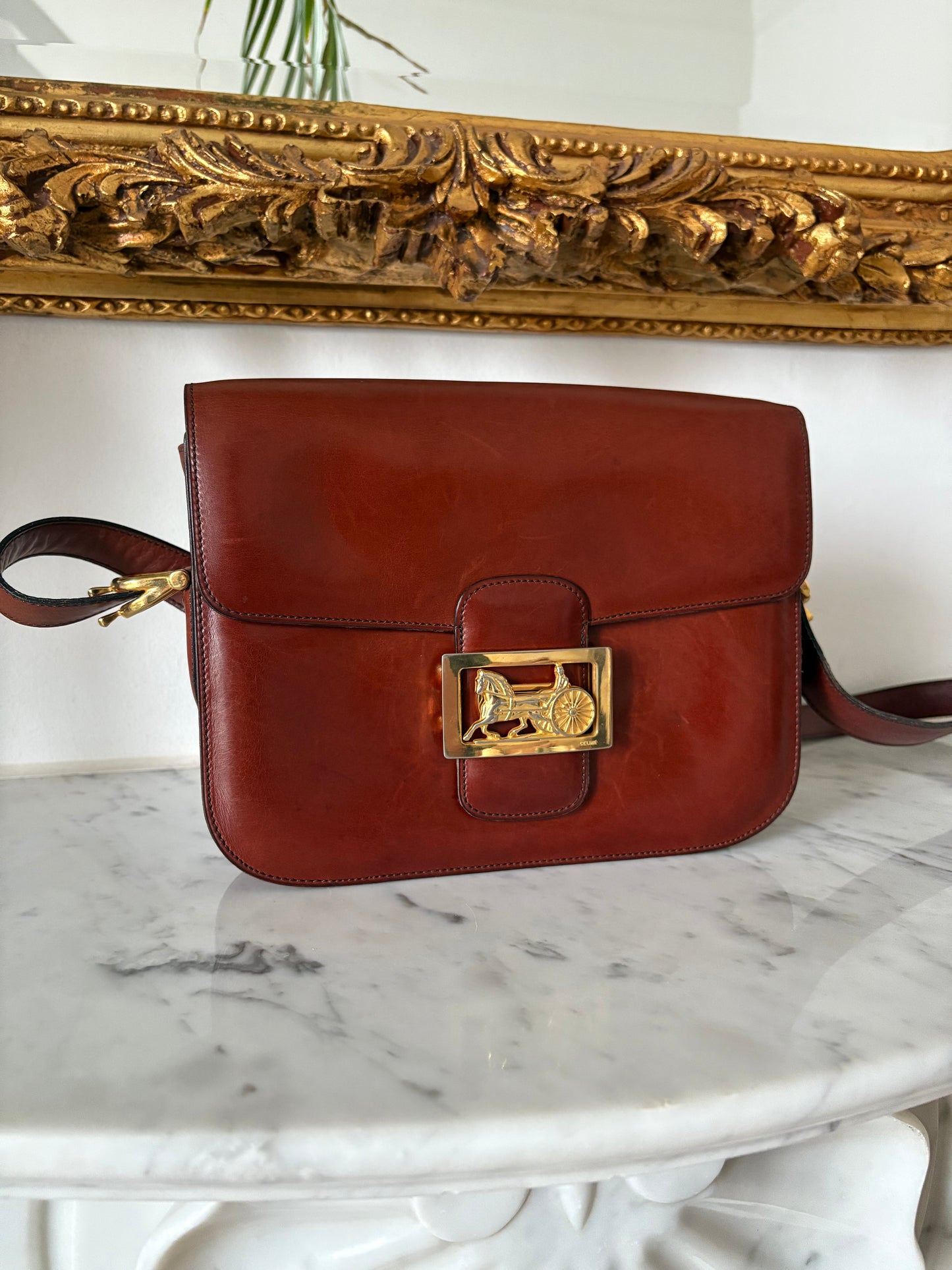 Celine Box chestnut
