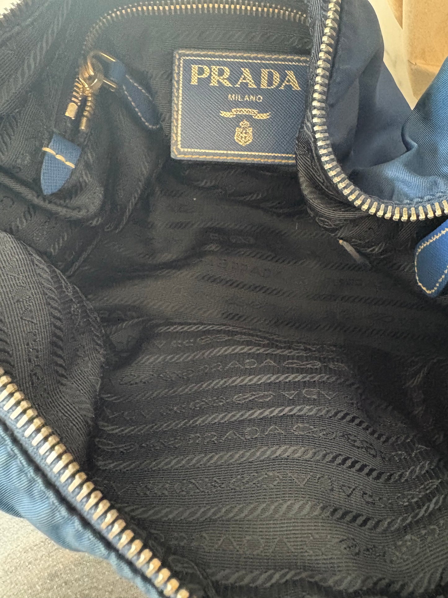 Prada nylon hobo