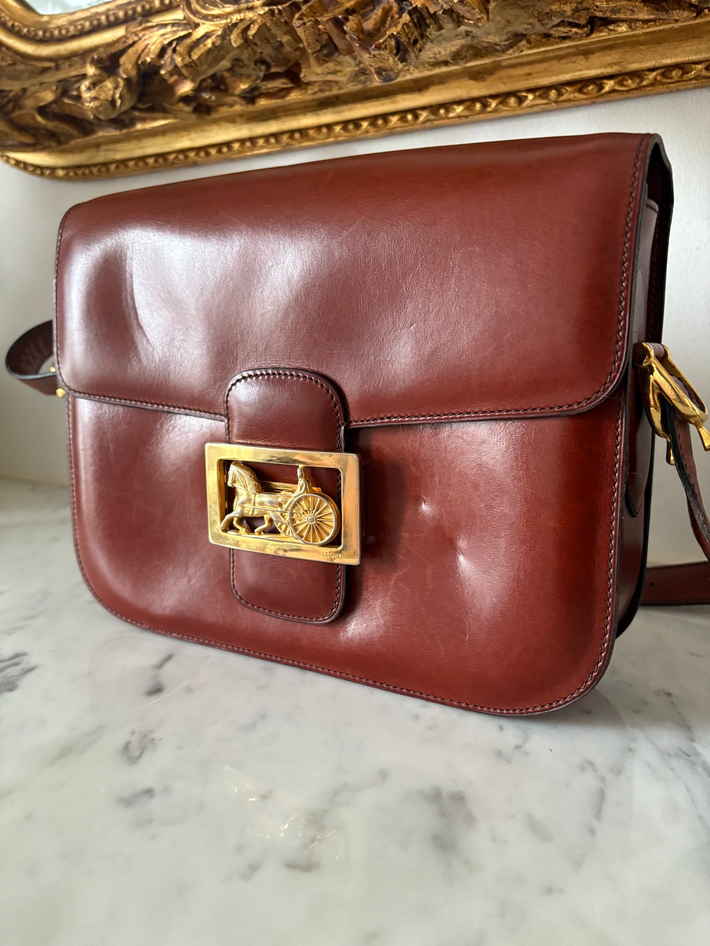 Celine Box chestnut