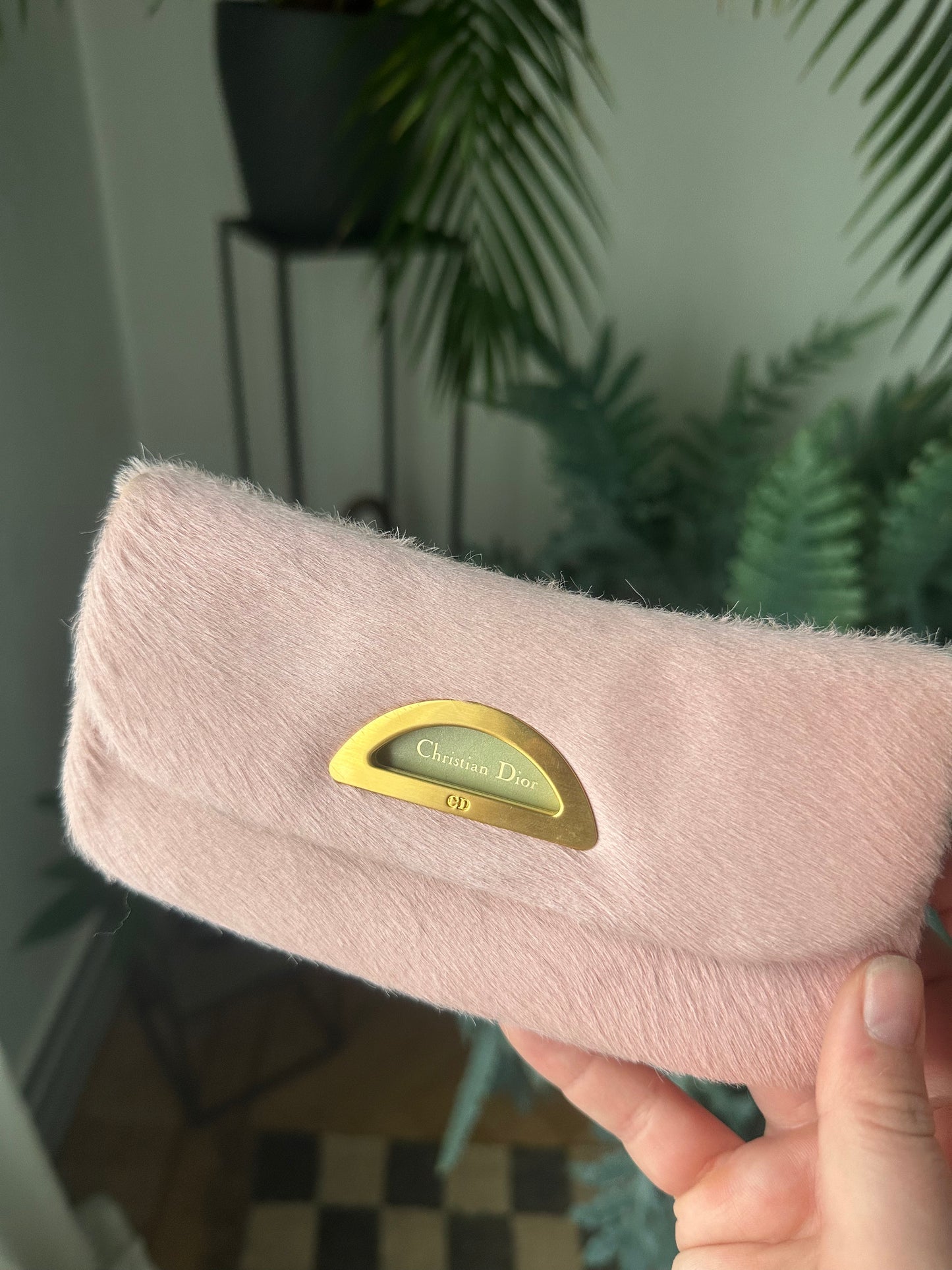 Christian Dior mini clutch/belt bag