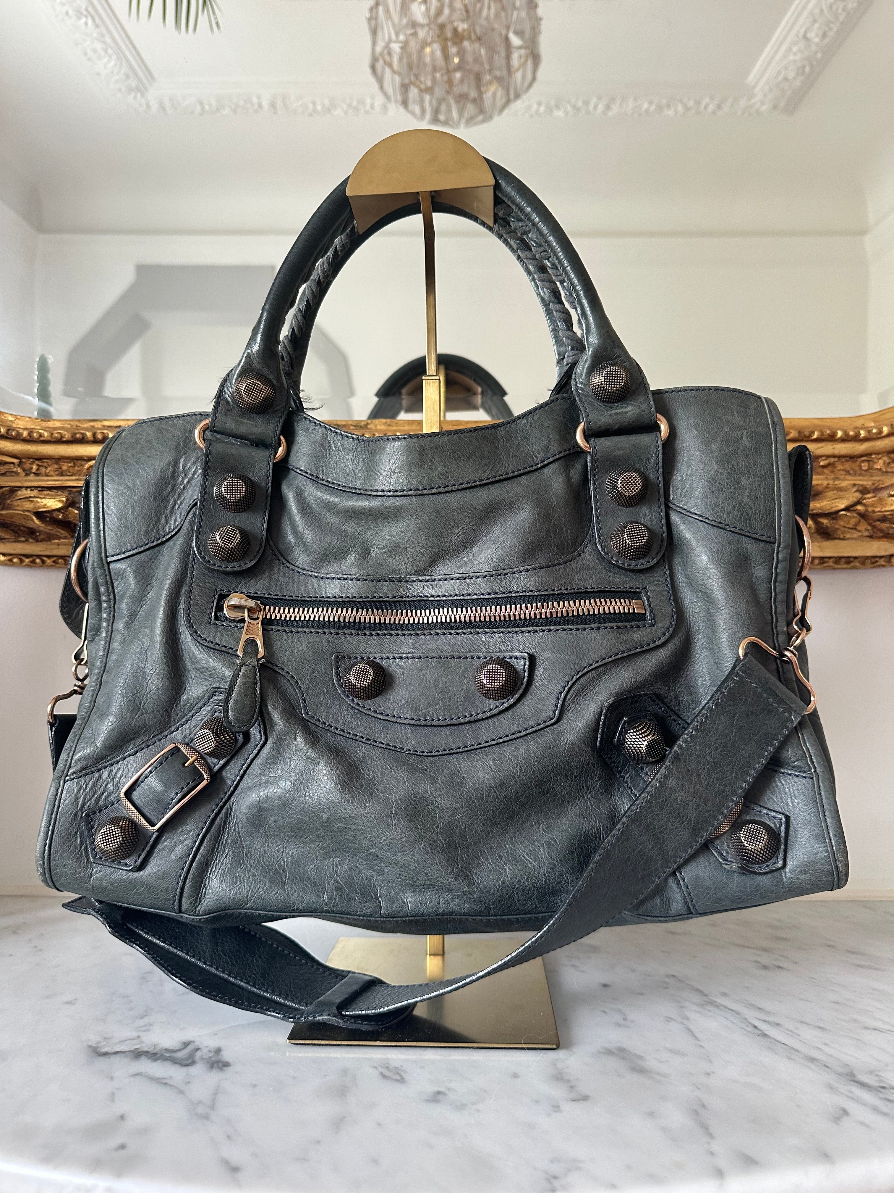 Balenciaga classic town bag anthracite price online