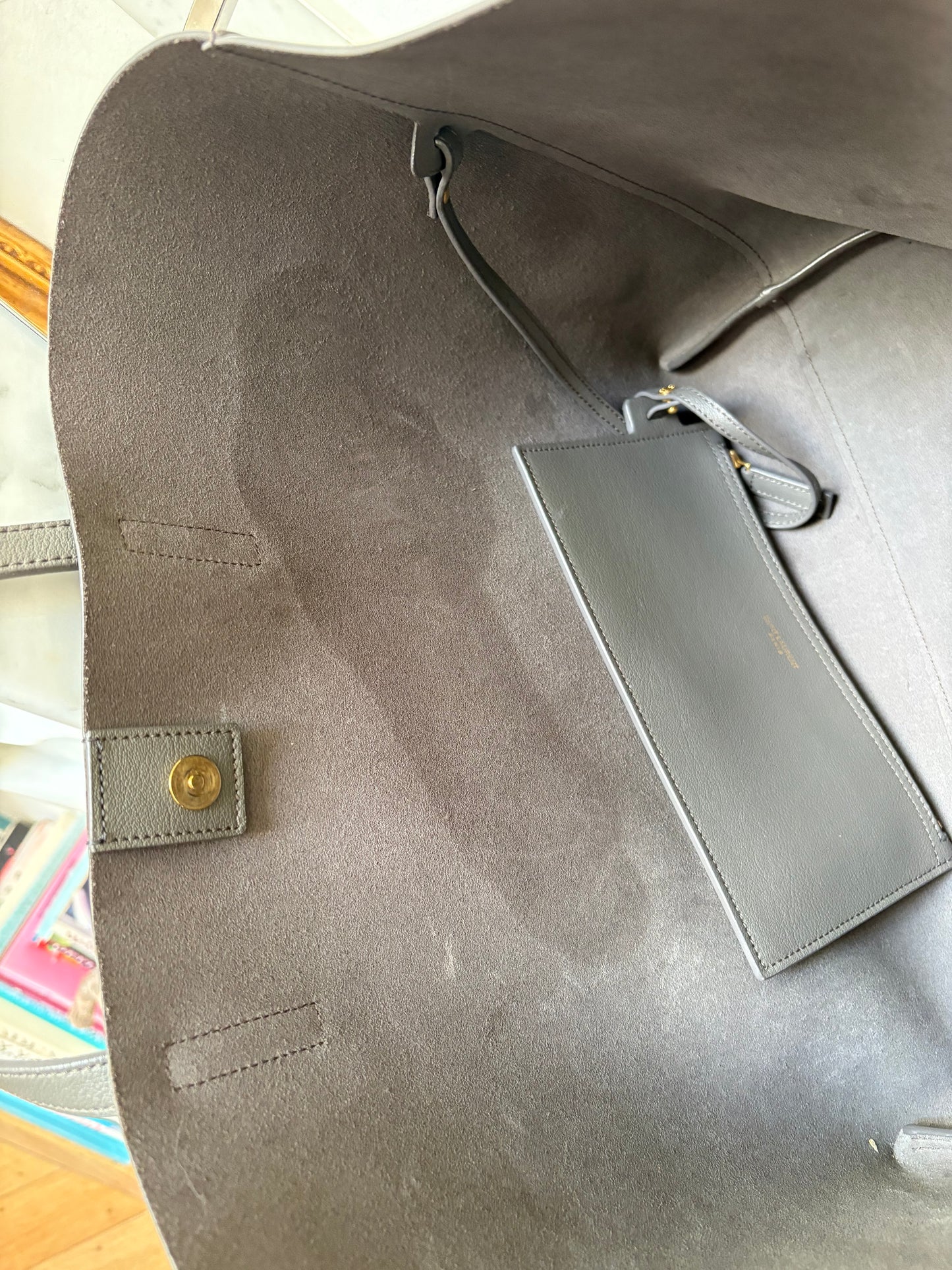 Saint Laurent shopping tote