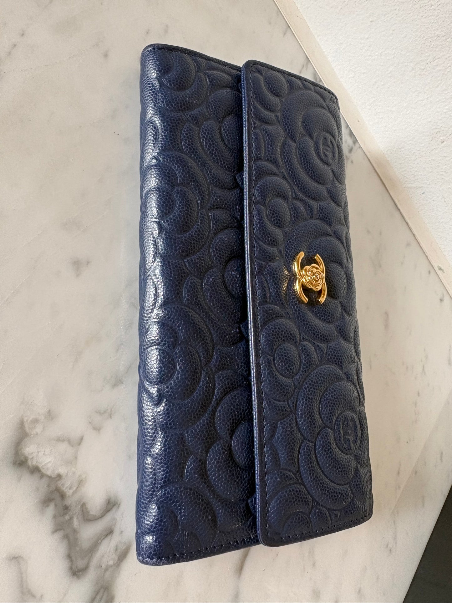 Chanel Camelia wallet