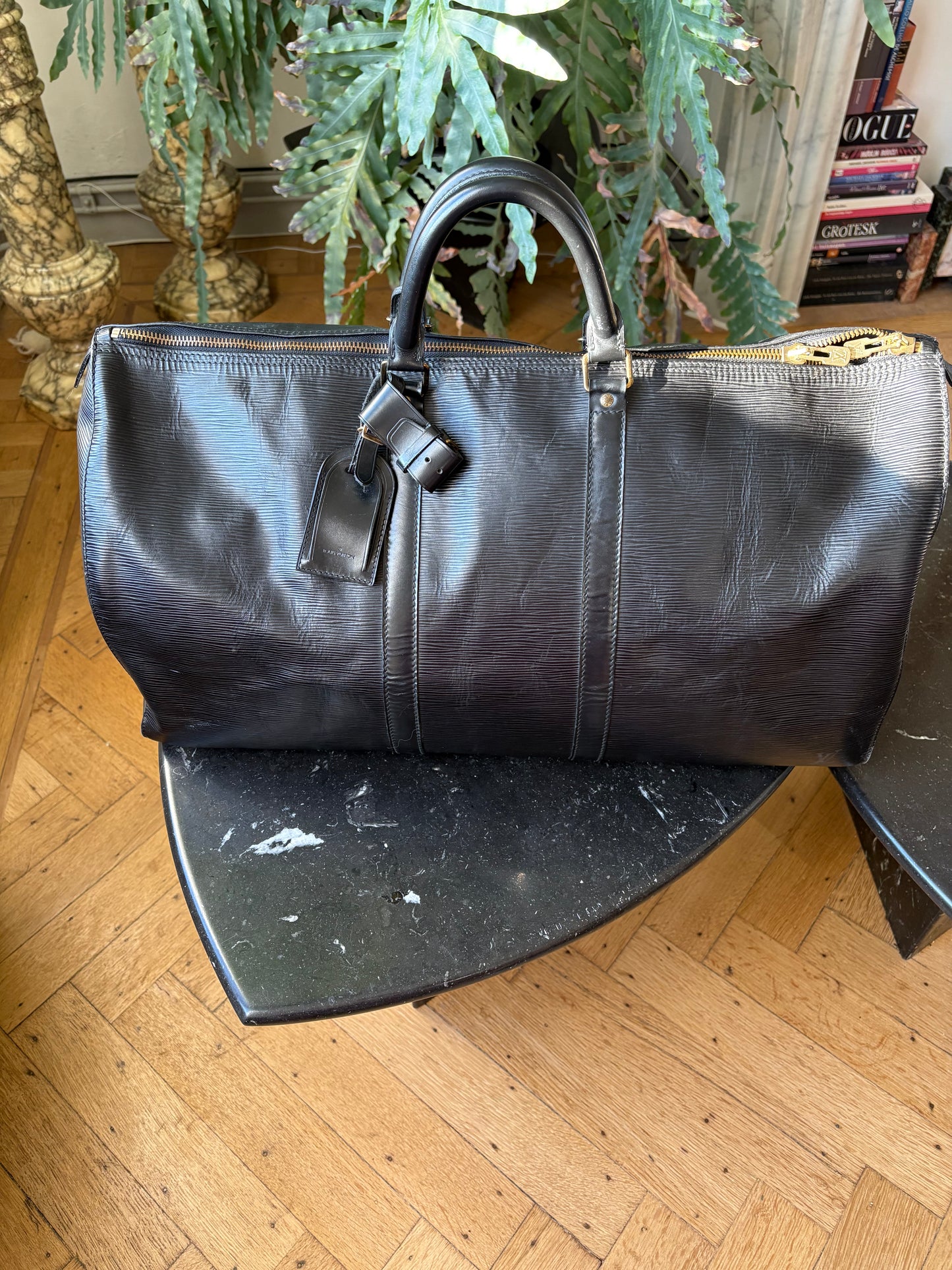 Louis Vuitton Keepall Epi 55