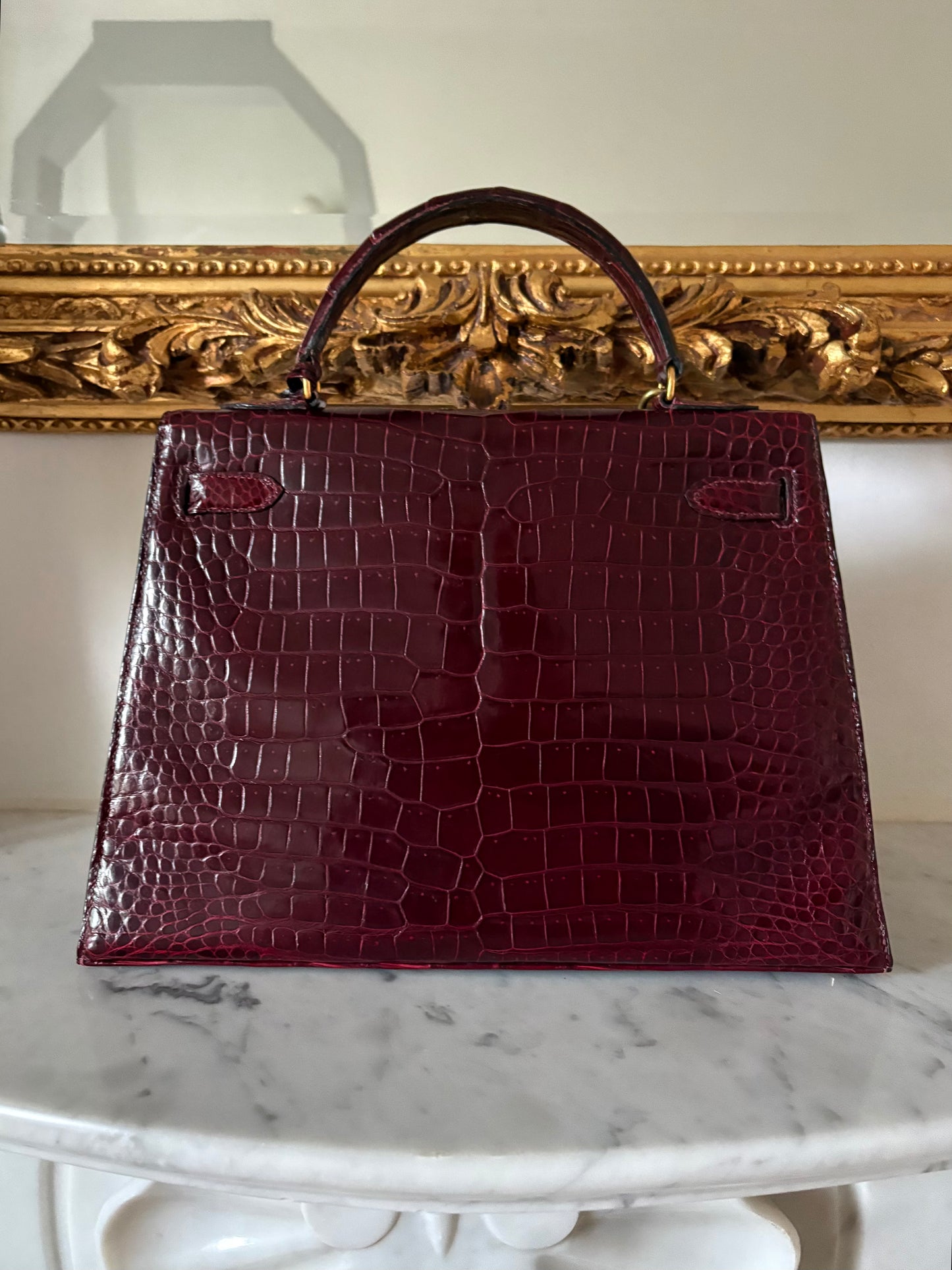 Hermès Kelly 32 Porosus Crocodile