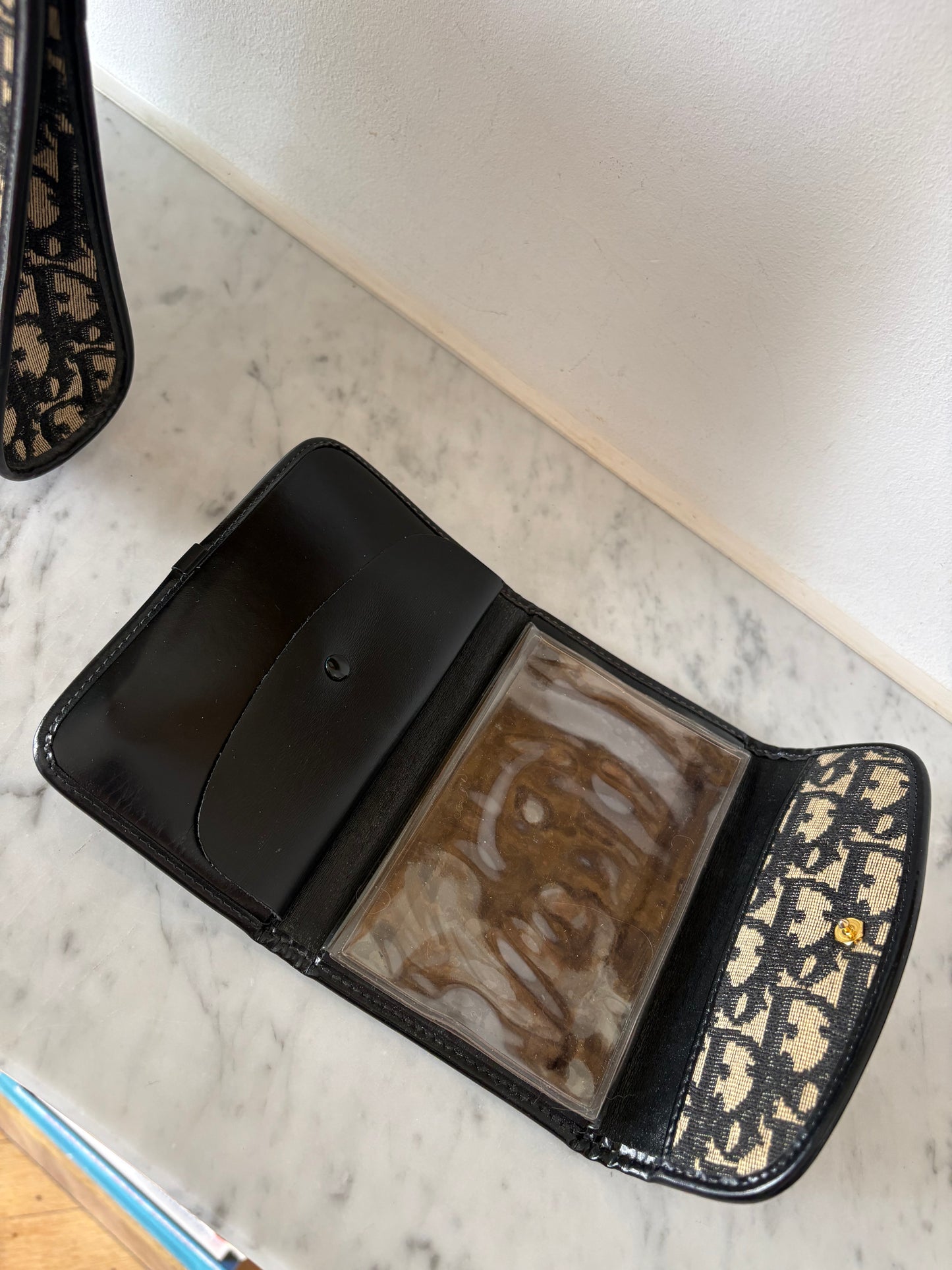 Dior vintage shoulder bag & wallet