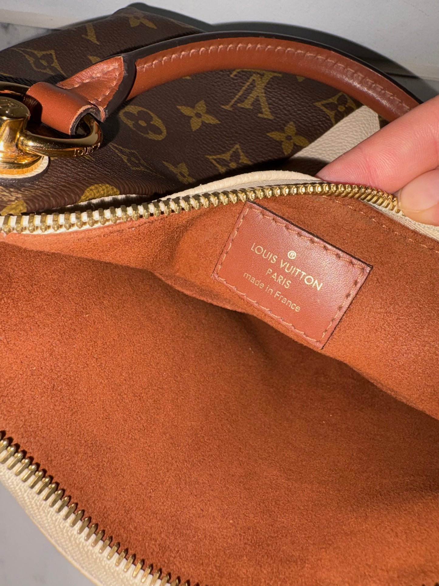 Louis Vuitton V tote